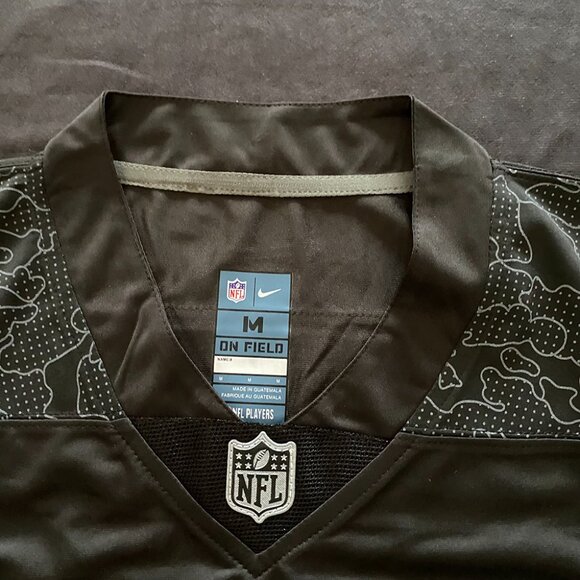 NFL Minnesota Vikings Justin Jefferson #18 Nike Mens Black Jersey Sz M - Picture 2 of 7